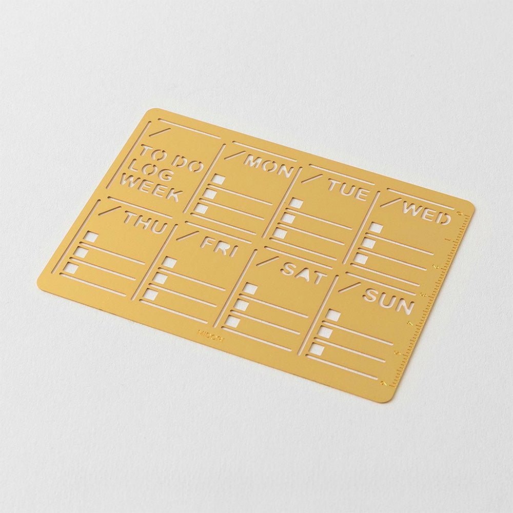 Modèle de bloc hebdomadaire