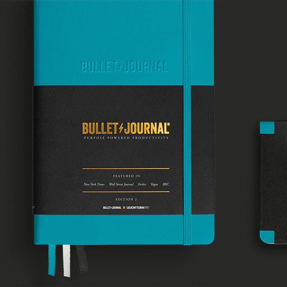 Bullet Journal Edit.2 Format A5 à pois turquoise