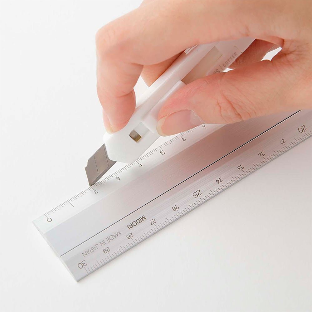 Aluminum Multiple Ruler 30cm Silver