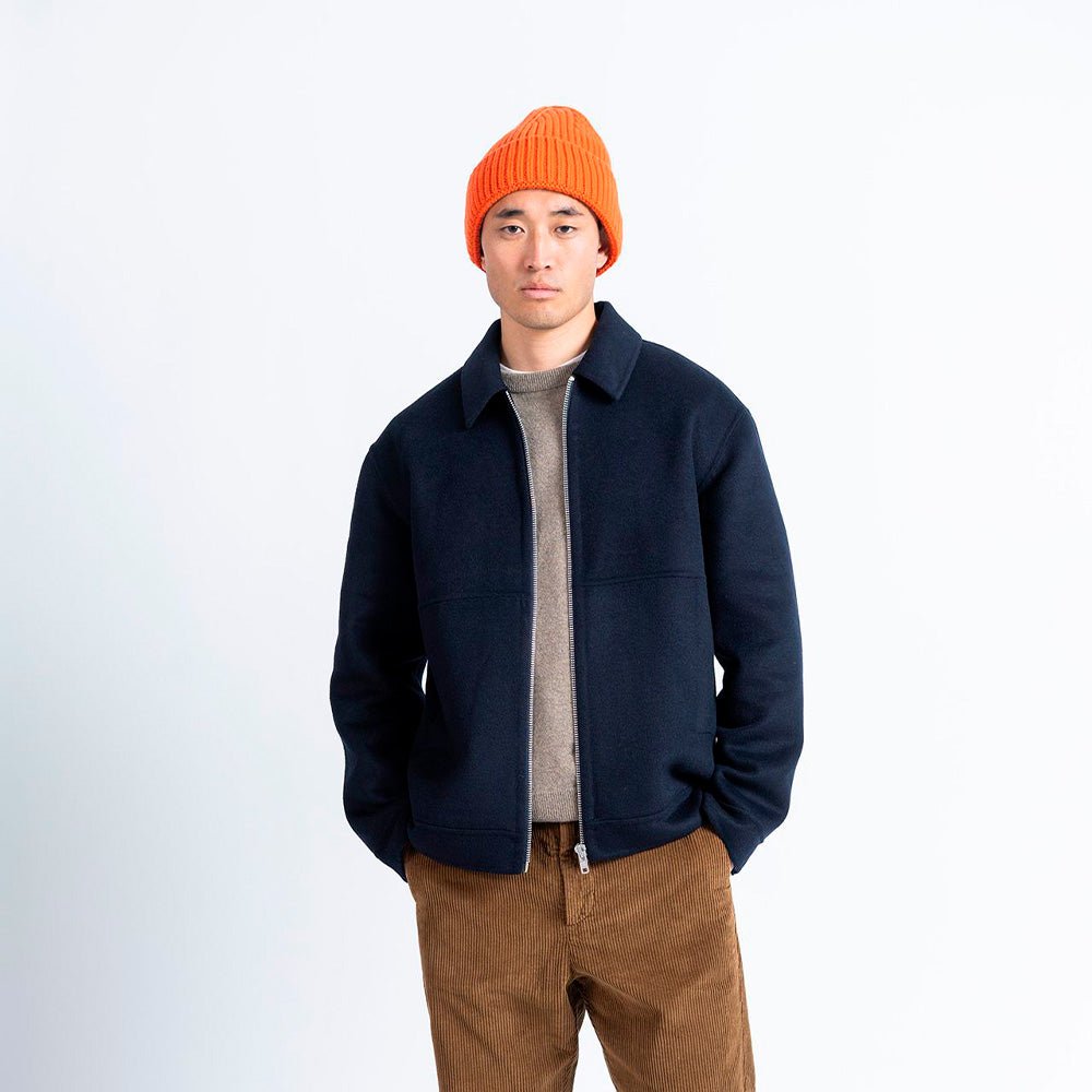 Burua Auw Orange Wool Beanie
