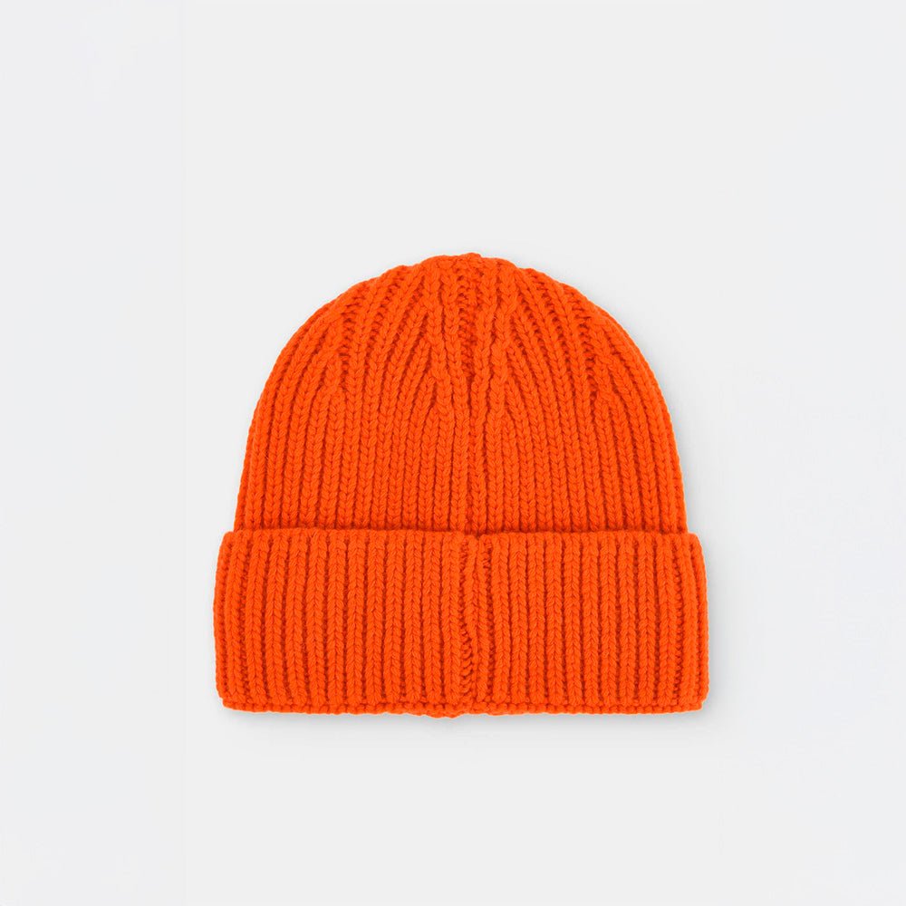 Burua Auw Orange Wool Beanie