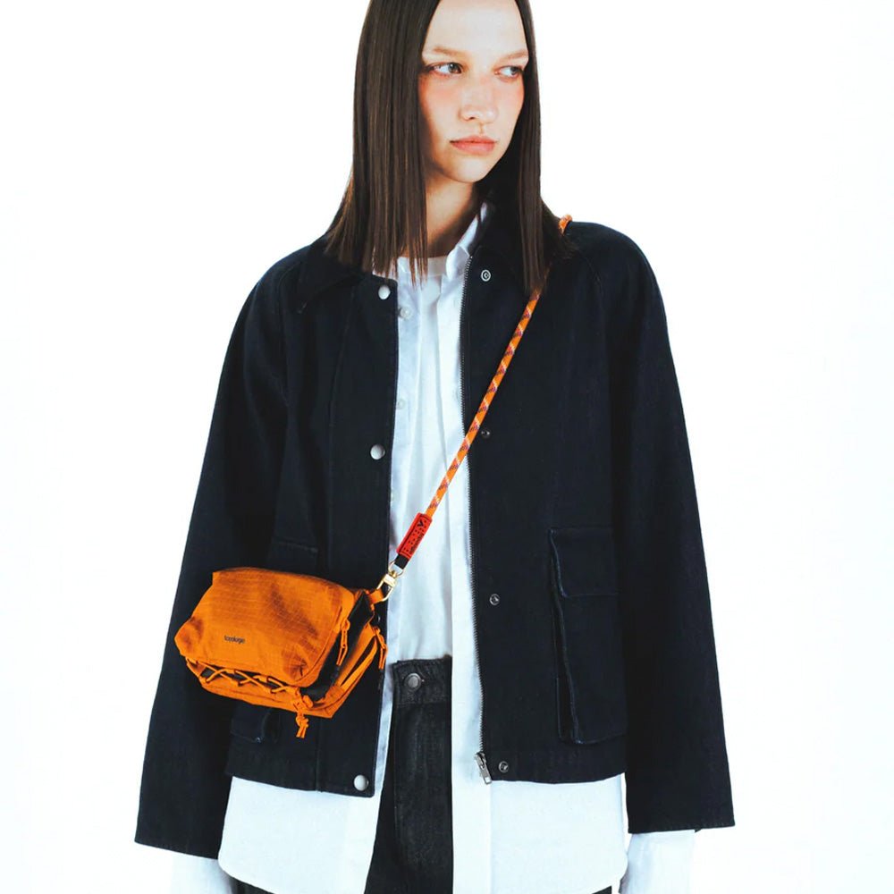 6.0mm Rope Strap Orange Patterned