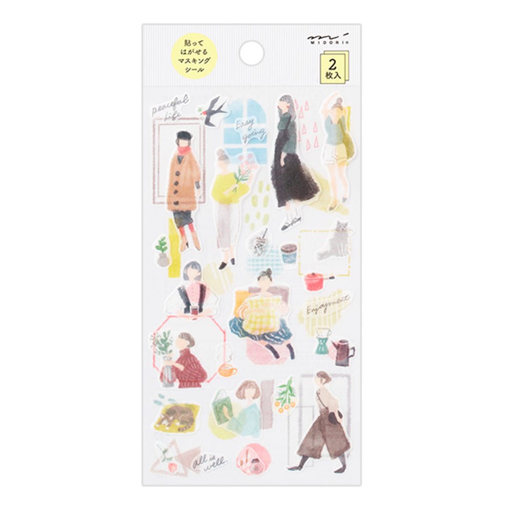 Pegatinas 2637 Two Sheets Fashion