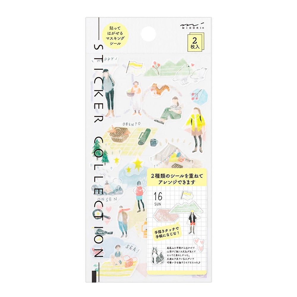 Stickers 2638 Two Sheets Going Out