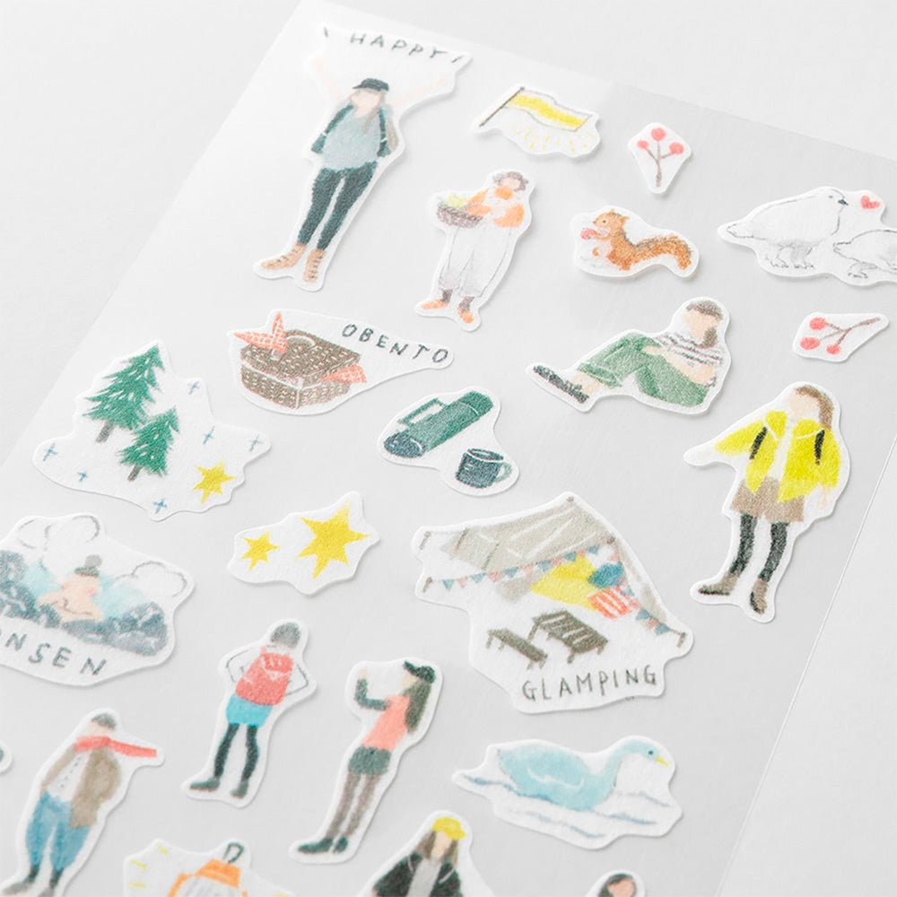 Stickers 2638 Two Sheets Going Out