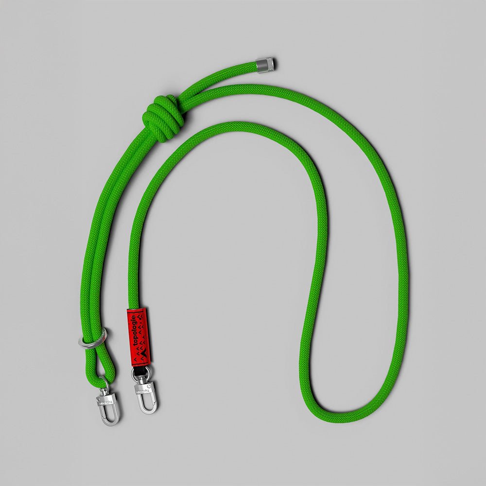 Bracelet vert uni de 8 mm
