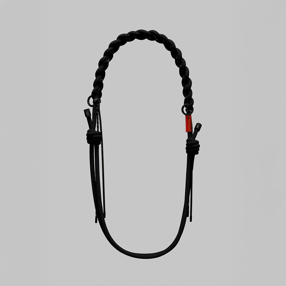 Corde tressée en O de 8 mm Midnight