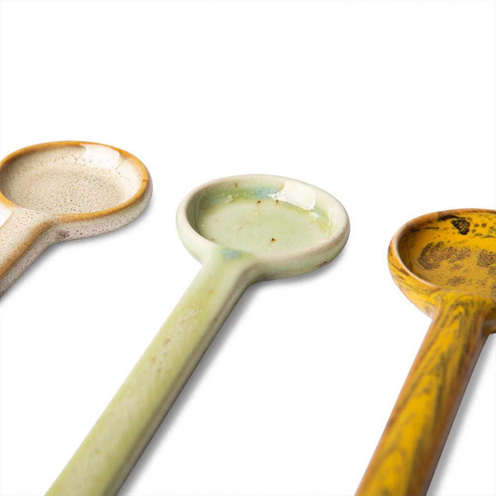 70s Ceramics Spoons M Scorpius (Set of 4)