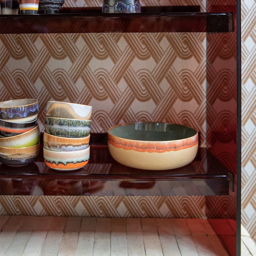 Céramiques des années 70 : Bols à dessert - Récif (lot de 4)