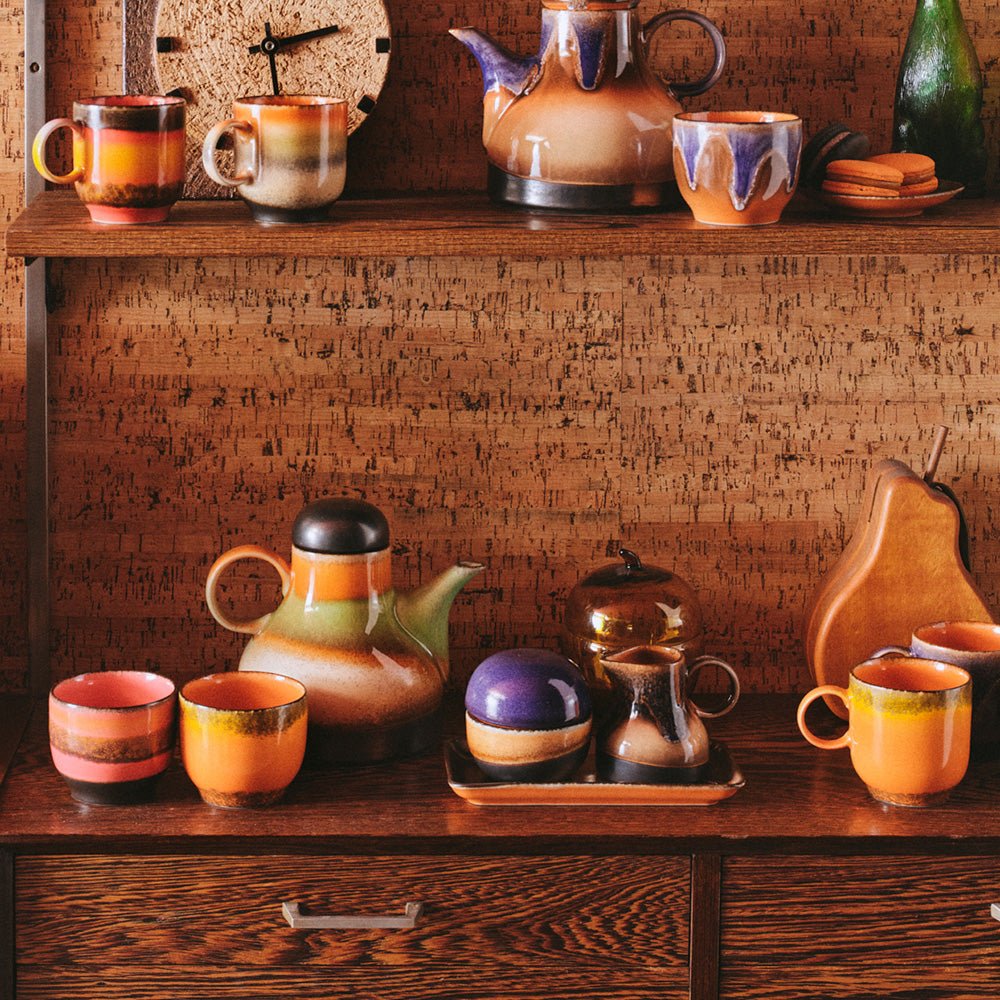 70s Ceramics Coffe Pot Morning