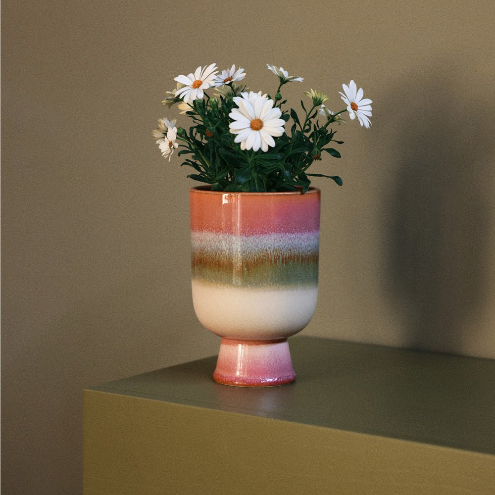 Retro Flower Pot - Rosefield