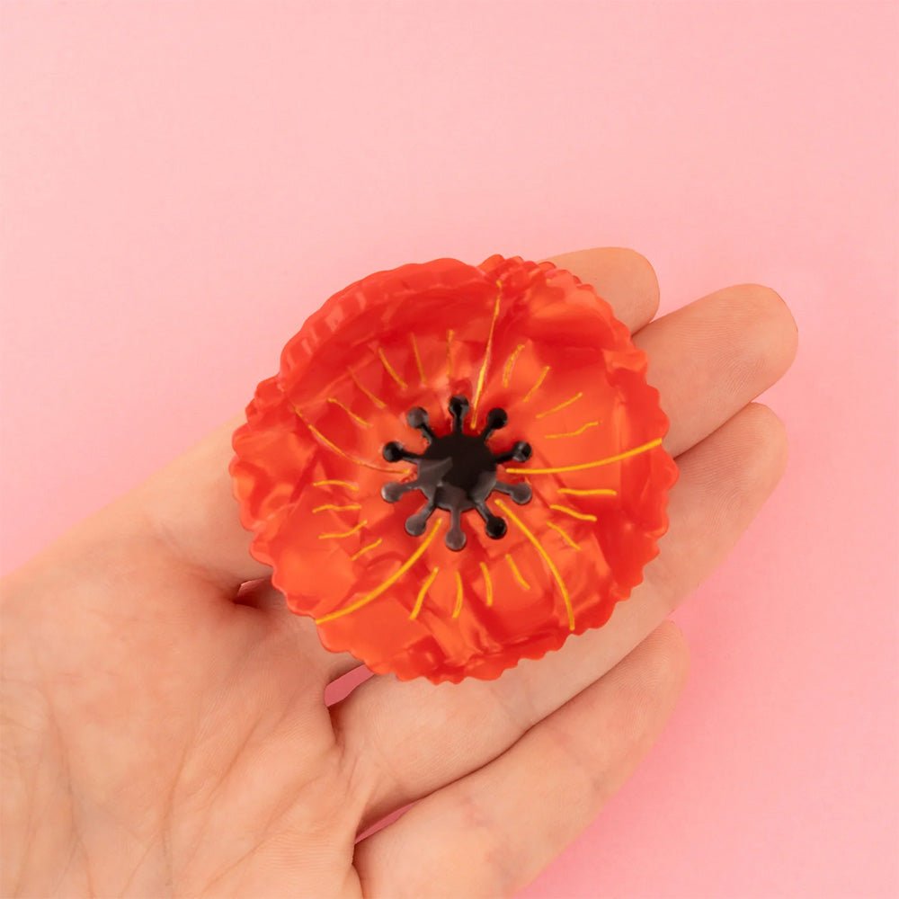 Hair Clip Poppy
