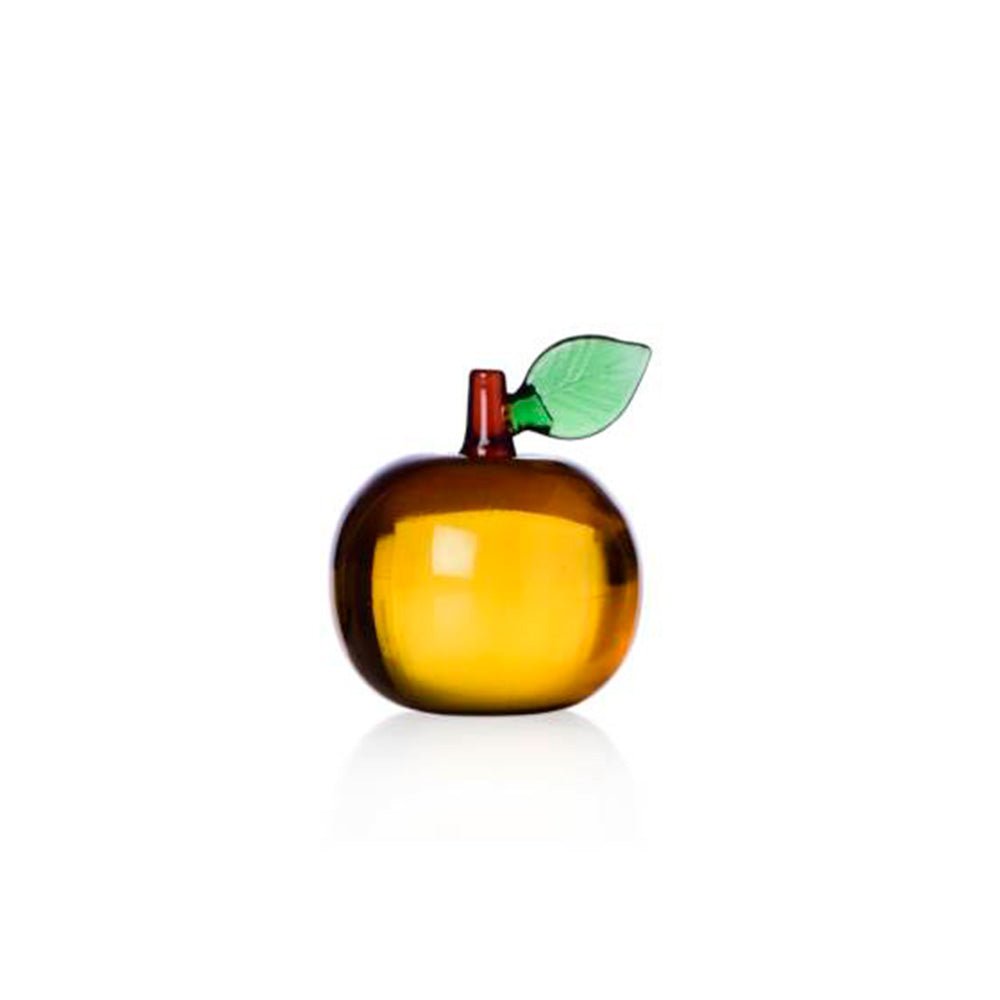 Paperweight Apple Amber