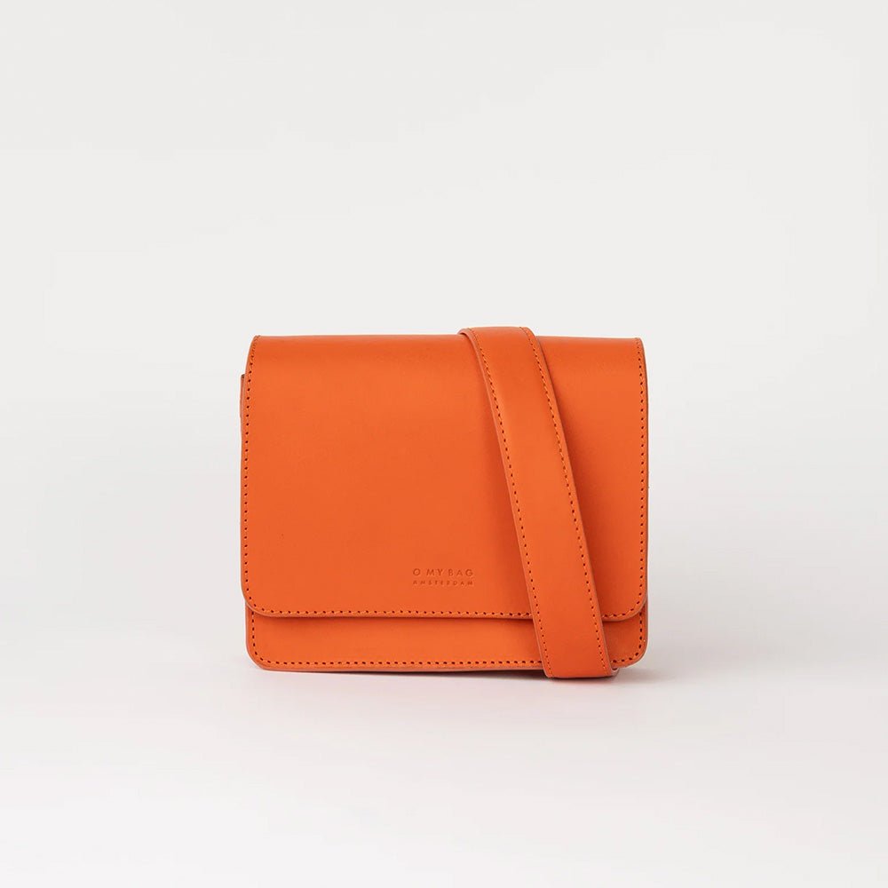 Audrey Mini Tangerine Classic Leather