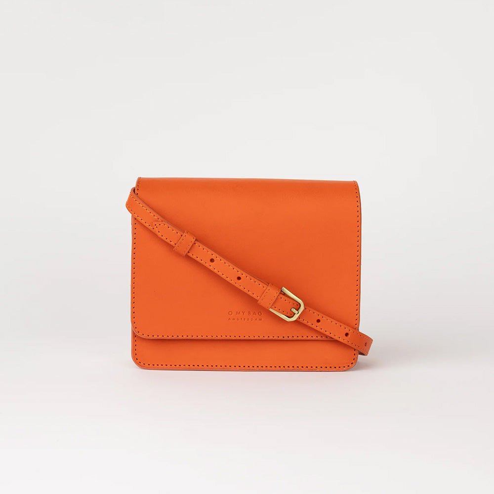 Audrey Mini Tangerine Classic Leather