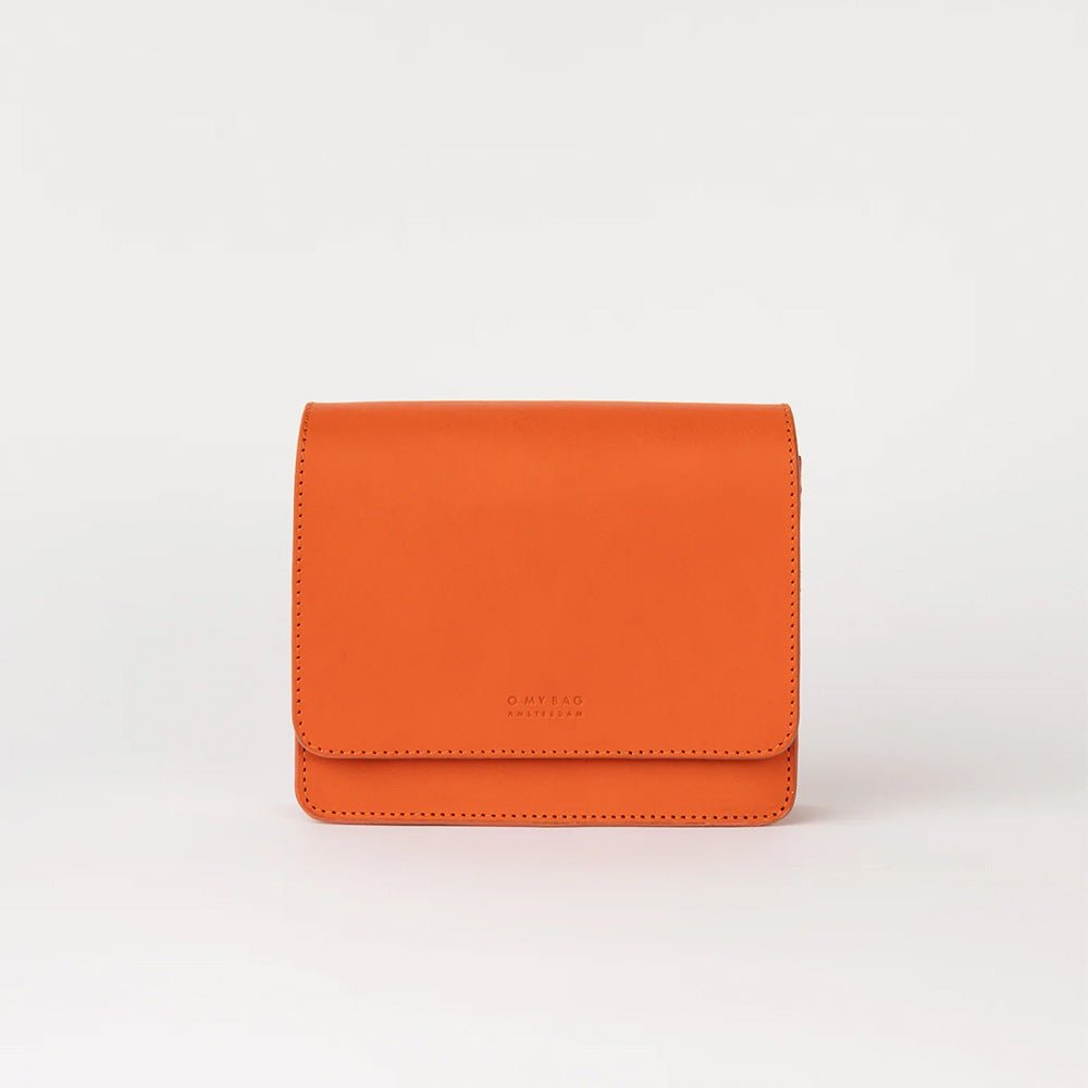 Audrey Mini Tangerine Classic Leather