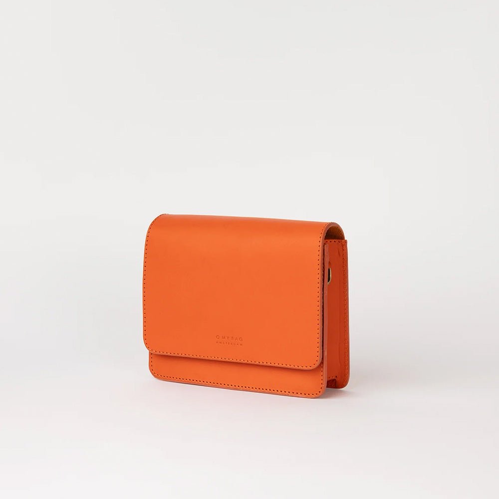 Audrey Mini Tangerine Classic Leather