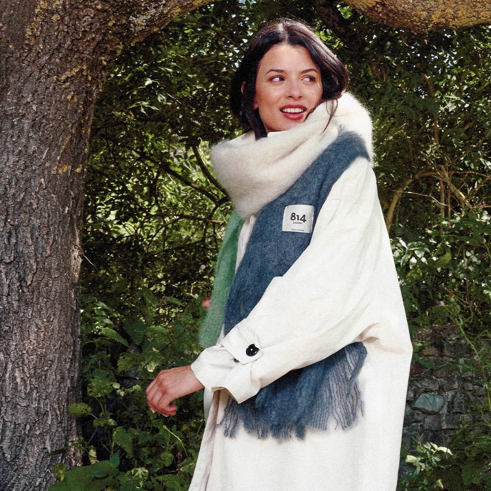 Écharpe Color Block 19B 35x250