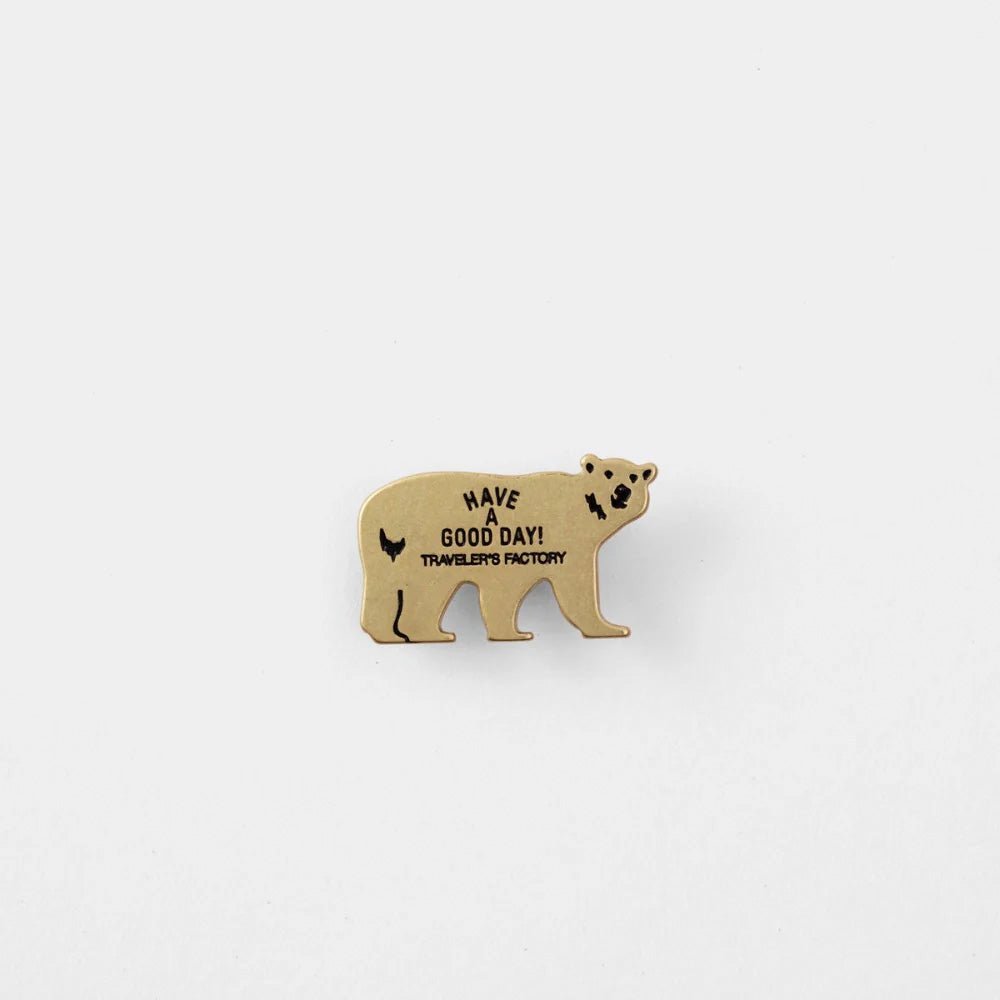 TF Oso Broche de Latón