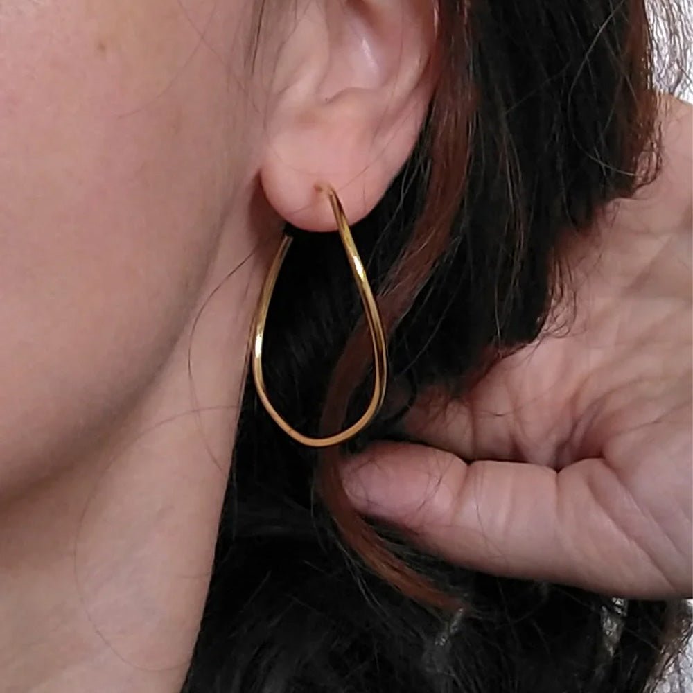 Bent Earrings