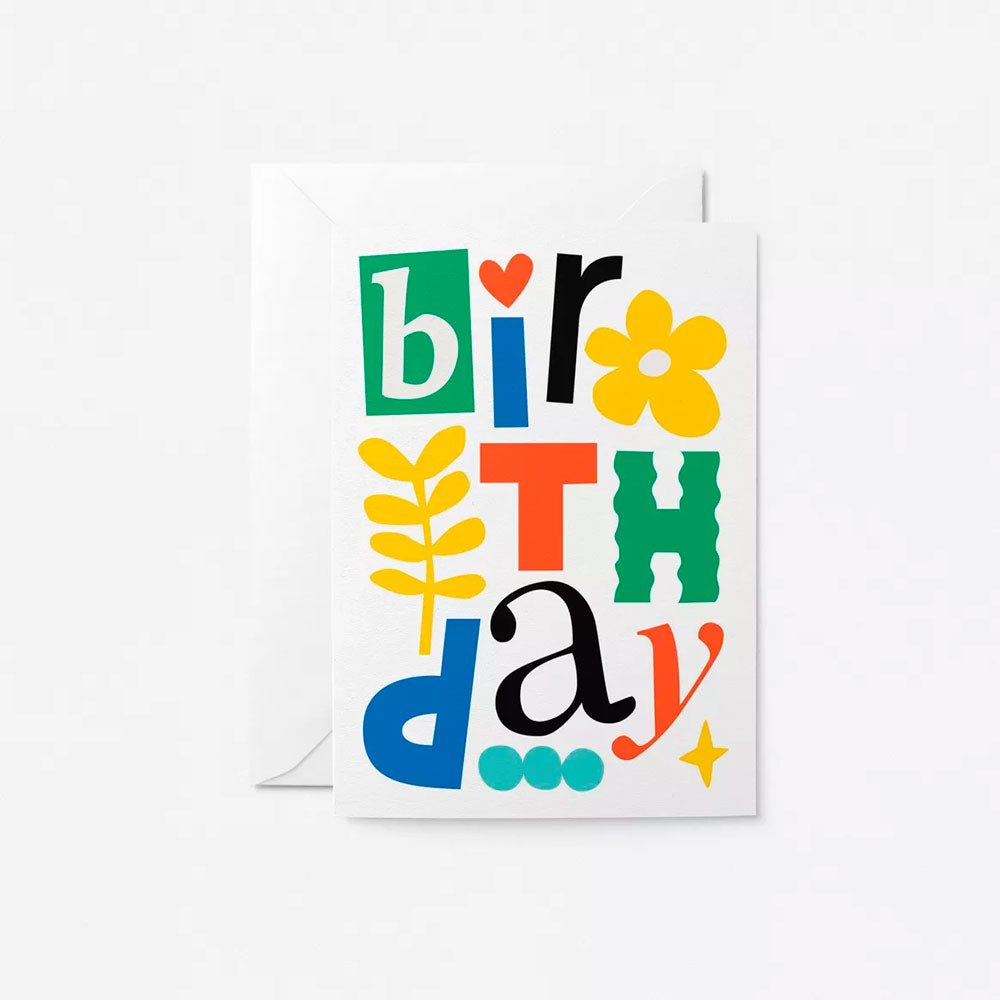 Tarjeta de Felicitaciones "Birthday"