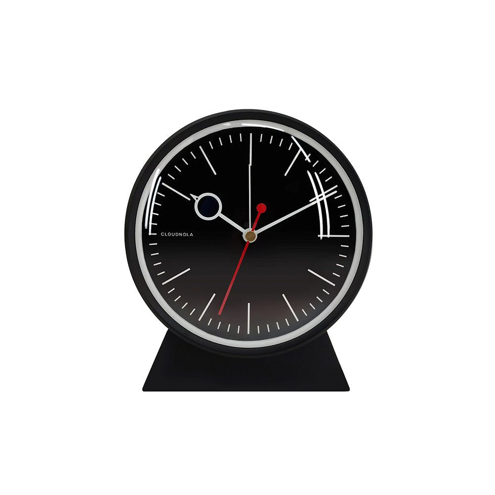 Bloke Black Desk Clock