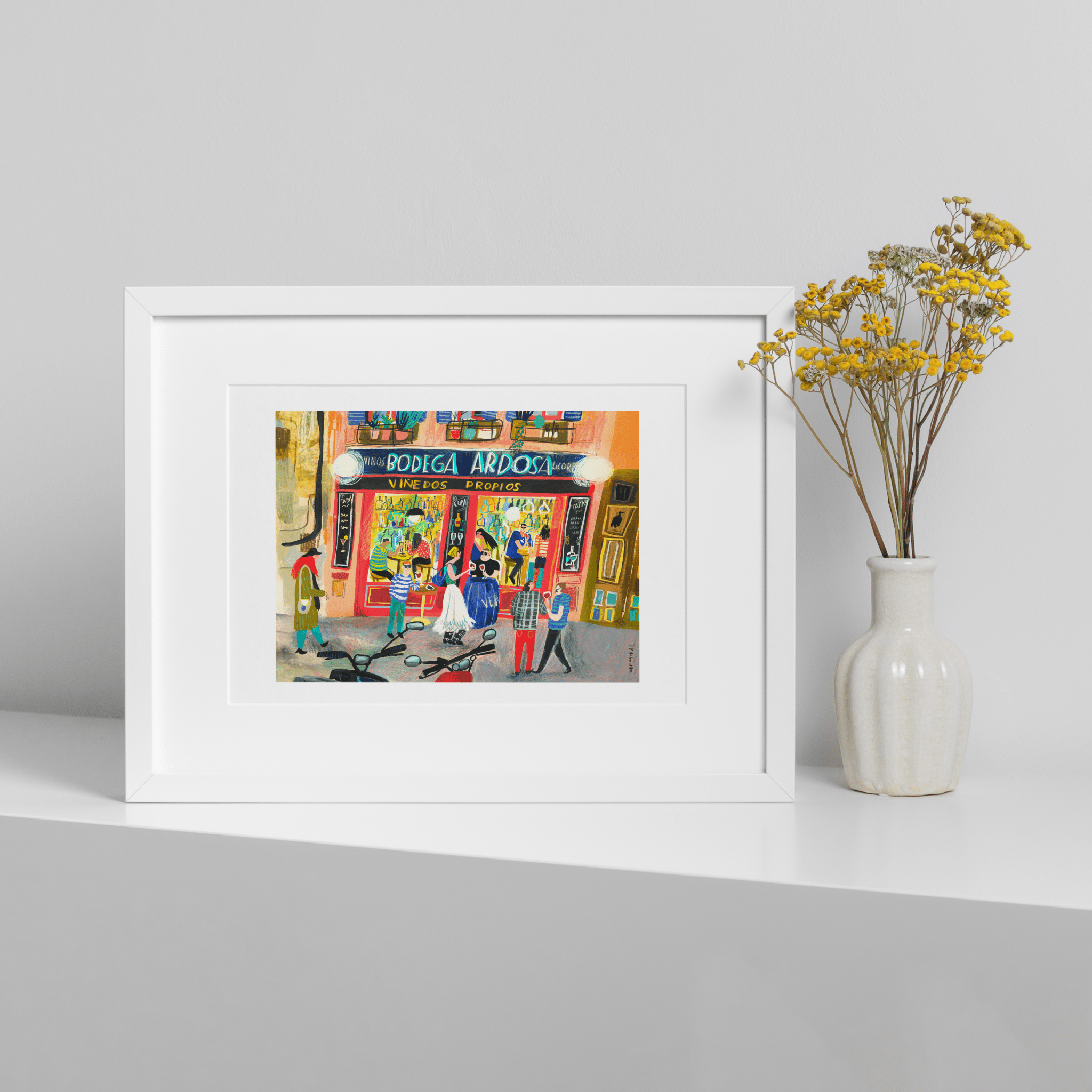 Bodega de la Ardosa Horizontal Giclée Print