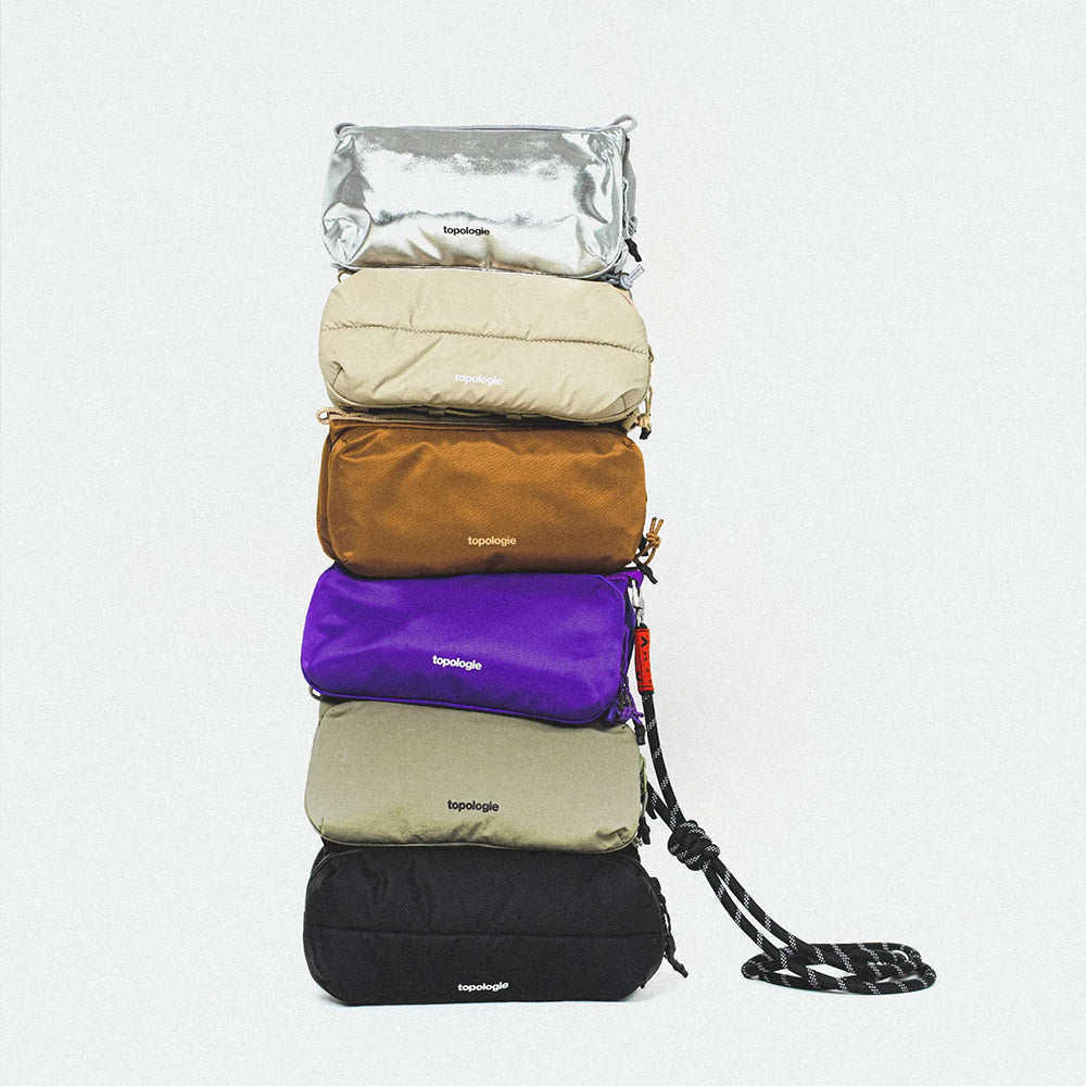 Bottle Sacoche Medium Burn Orange Silky Peach