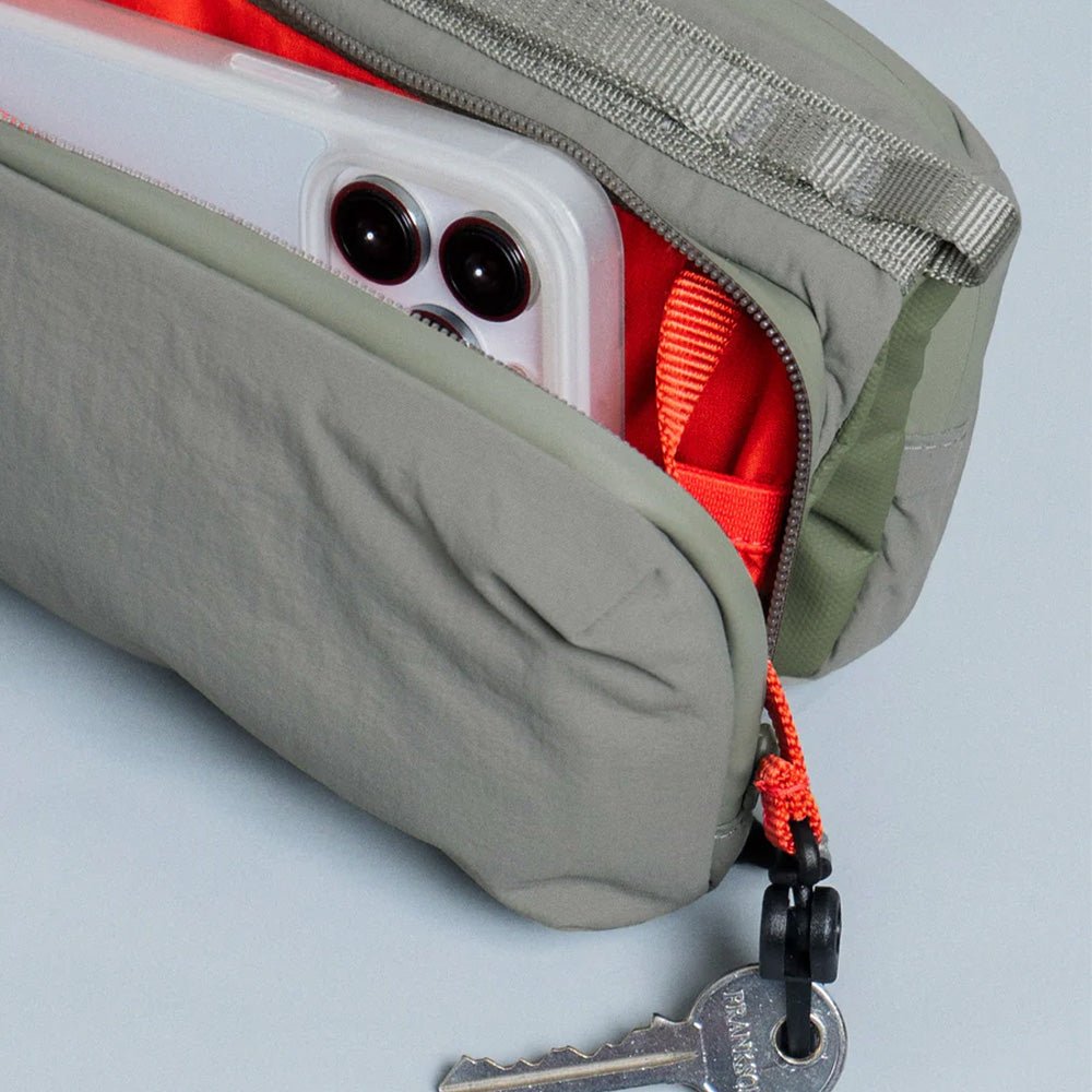 Bottle Sacoche Medium Moss Papery