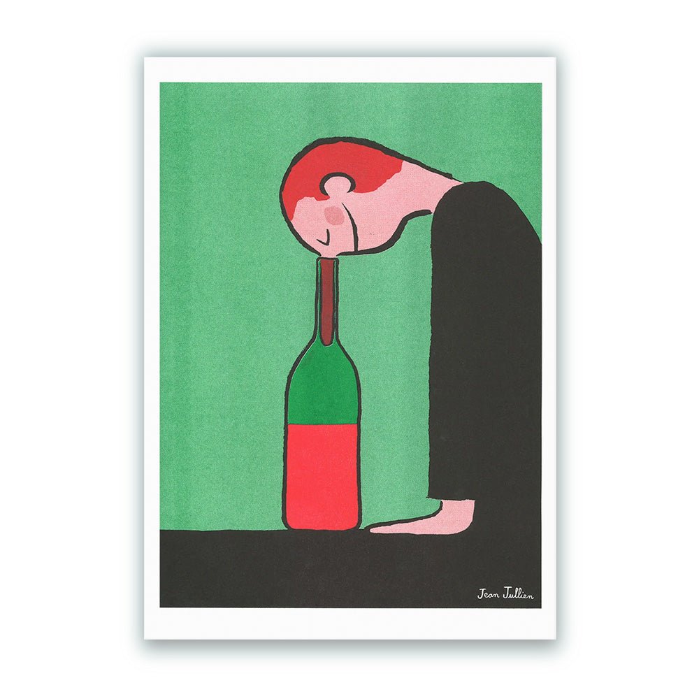 Risographie de bouteille A3