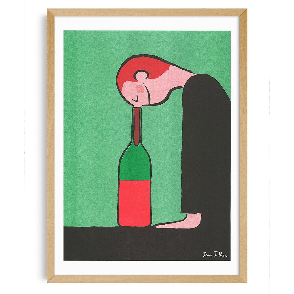 Risographie de bouteille A3