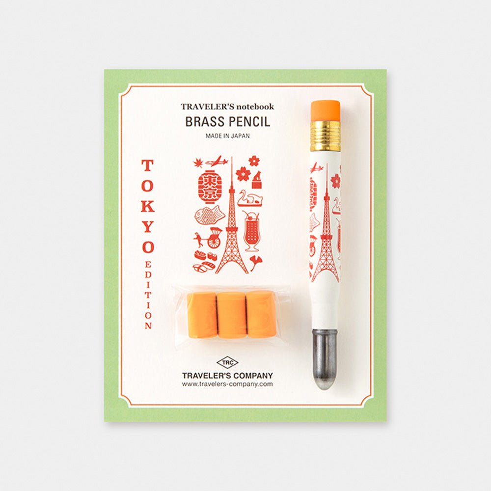 TRAVELER'S notebook - Brass Pencil TOKYO Limited Edition