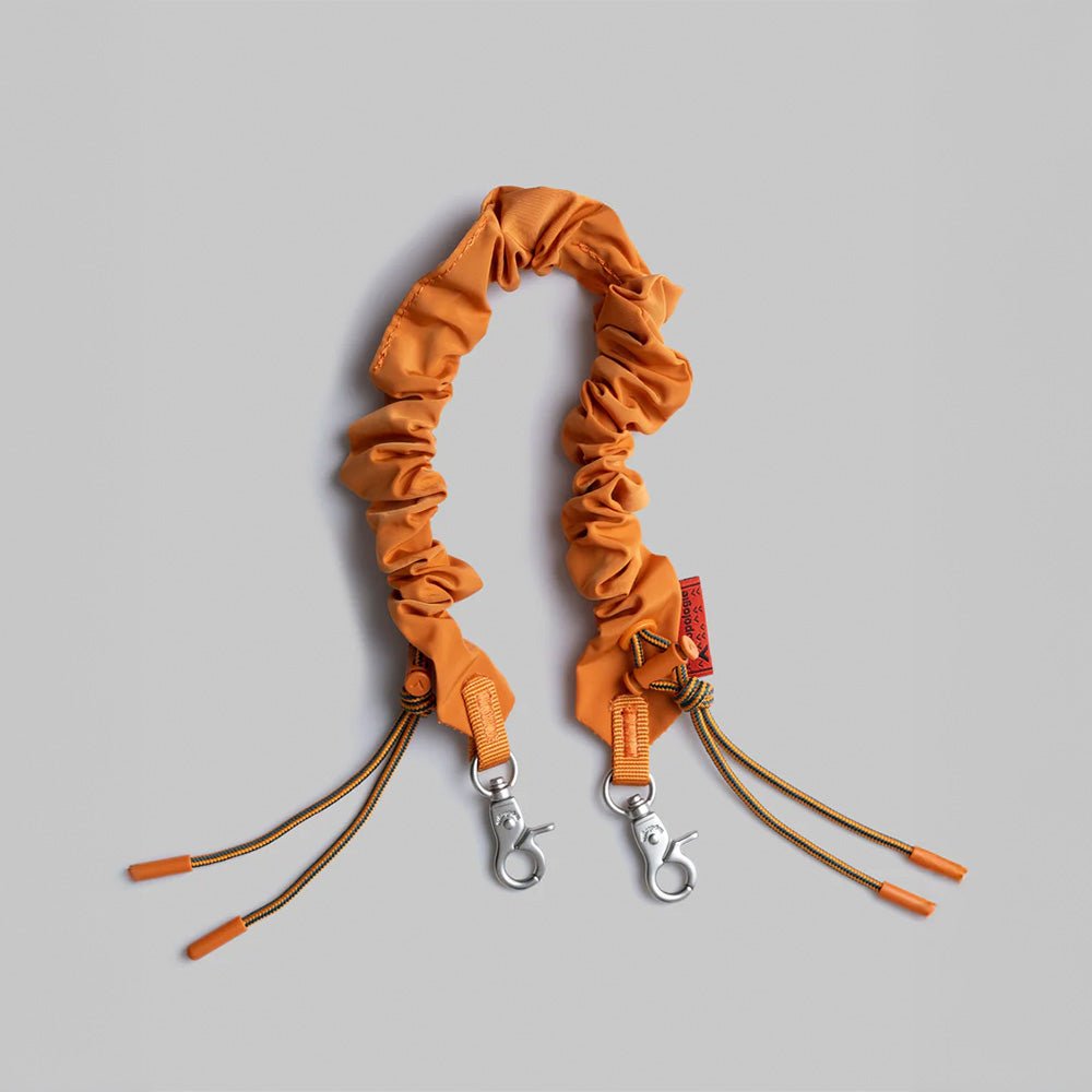 Bungee Wrist Strap Orange Glazed Ripstop