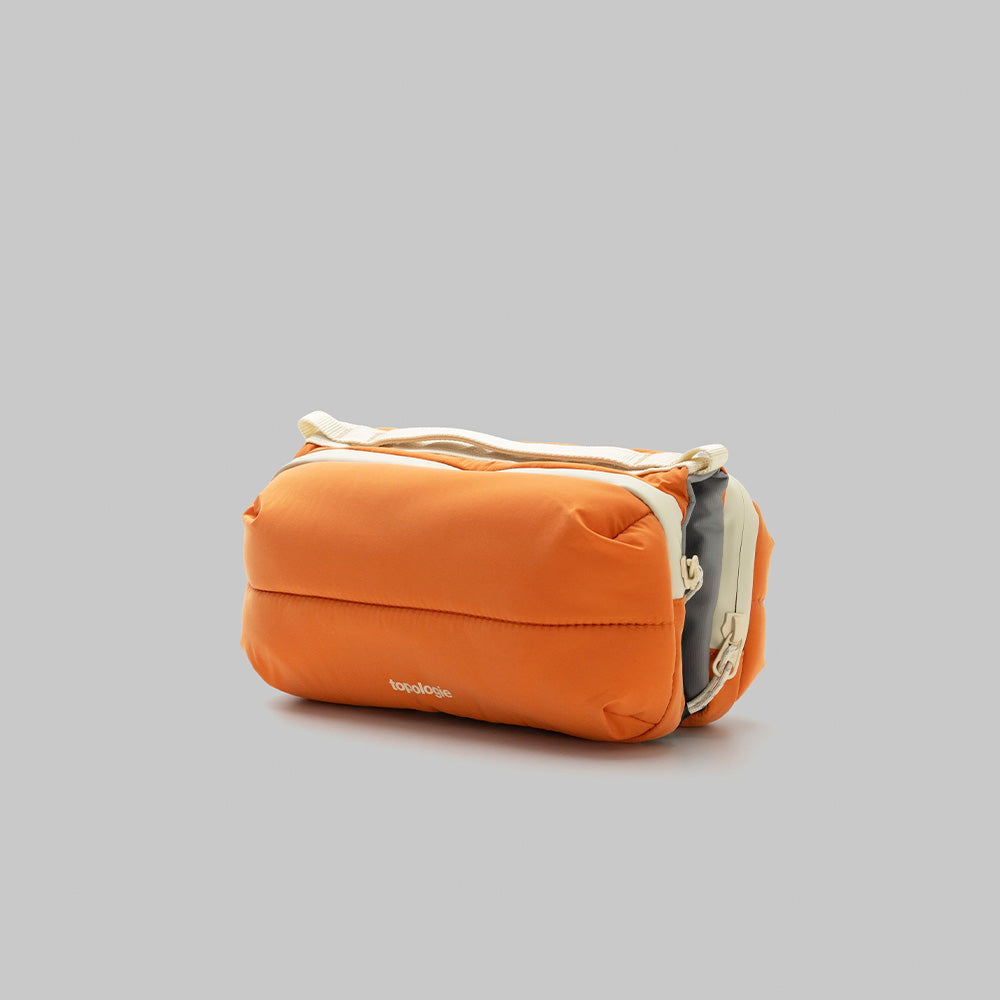 Bottle Sacoche Medium Burn Orange Silky Peach