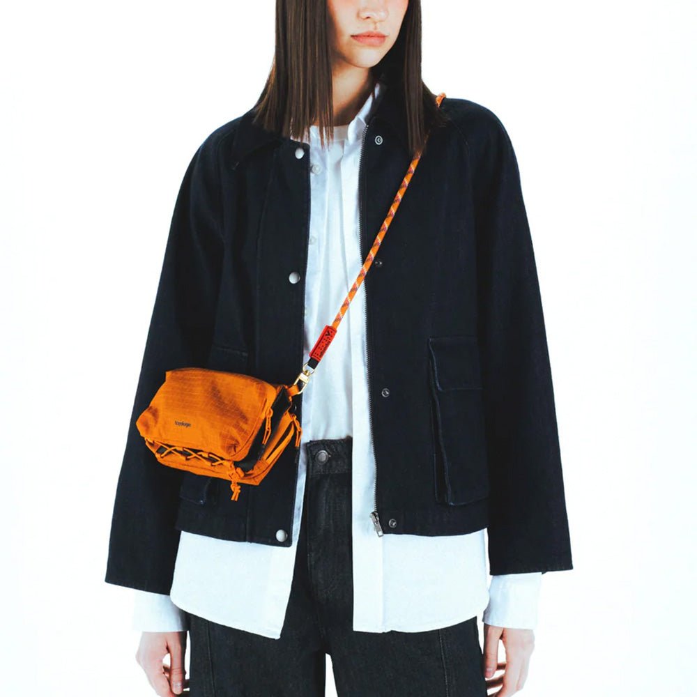 Bouteille Sacoche Feutre moyen Orange Glacé Ripstop