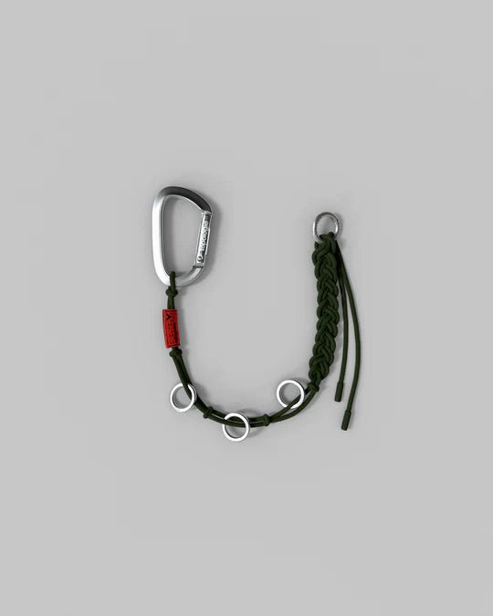 Braided Key Chain Deep Forest