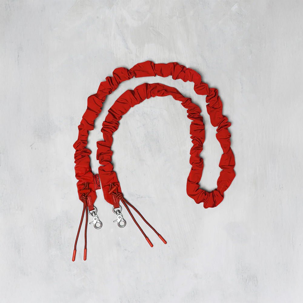 Bungee Strap Red Tech Sateen