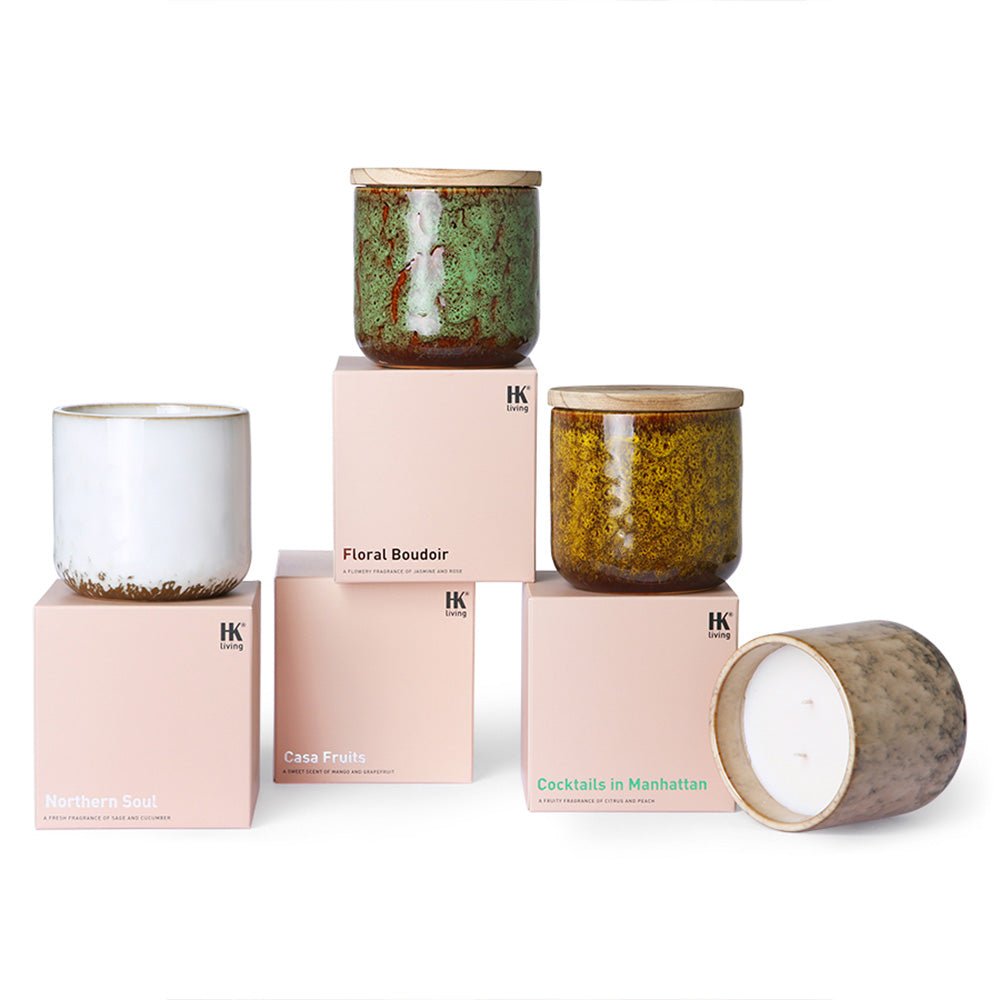 Bougie Parfumée en Céramique Casa Fruits