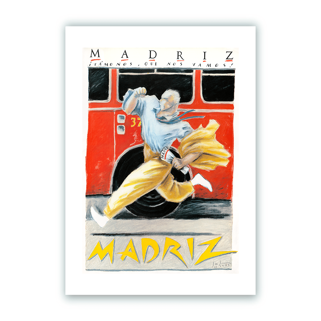 Cartel Madriz Impresión Giclée