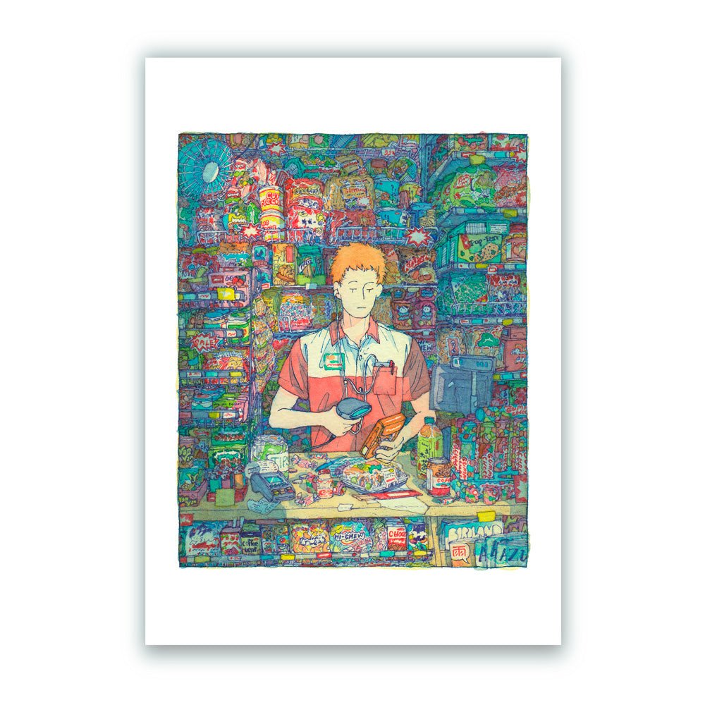 Checked Out Giclée Print