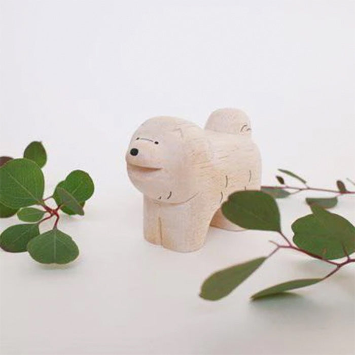 Pole Pole Wooden Animal Chow Chow