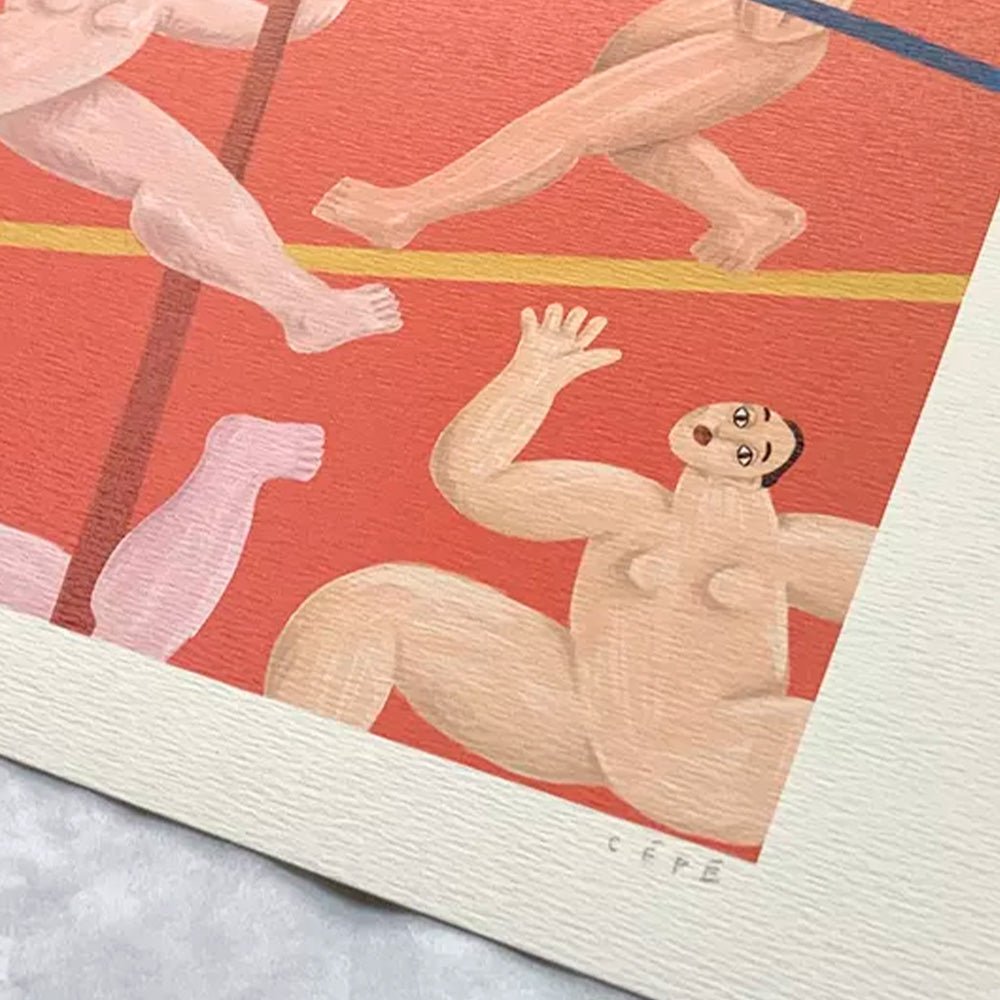 En el Circo Lámina Impresión Digital