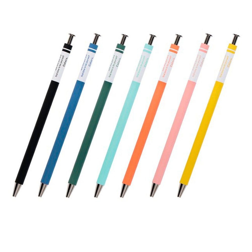 Couleurs de stylo gel / Bleu