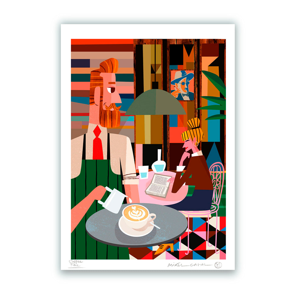 Coffee Time Impresión Giclée