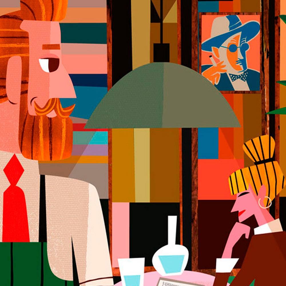 Coffee Time Impresión Giclée