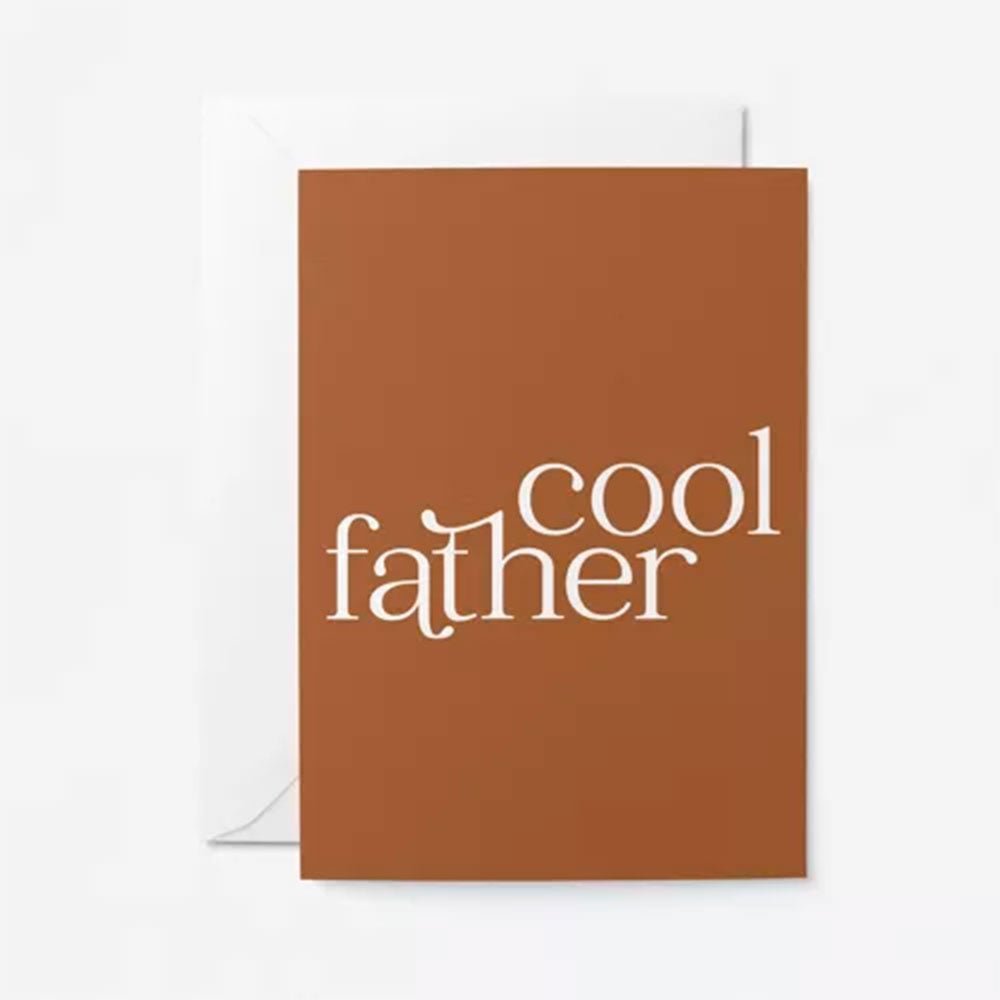 Tarjeta de Felicitaciones "Cool Father"