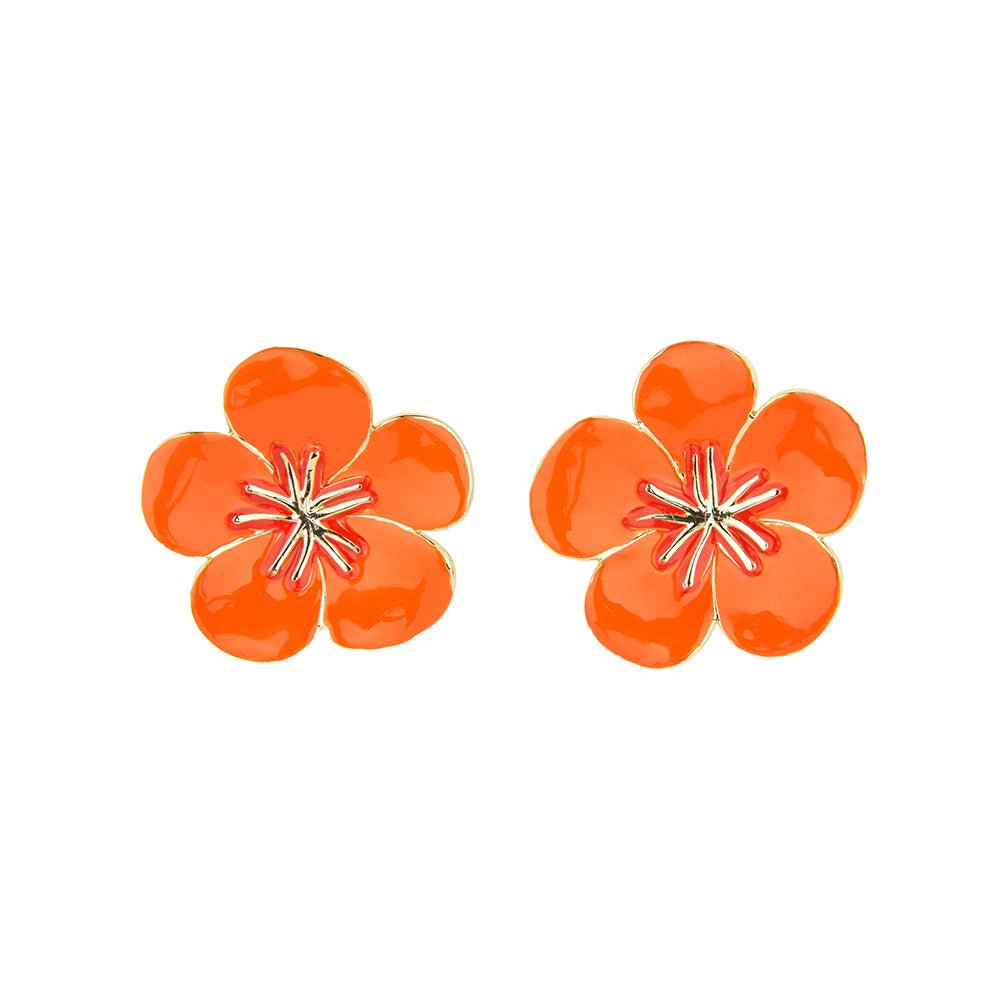 Pendientes Flor Capuchina
