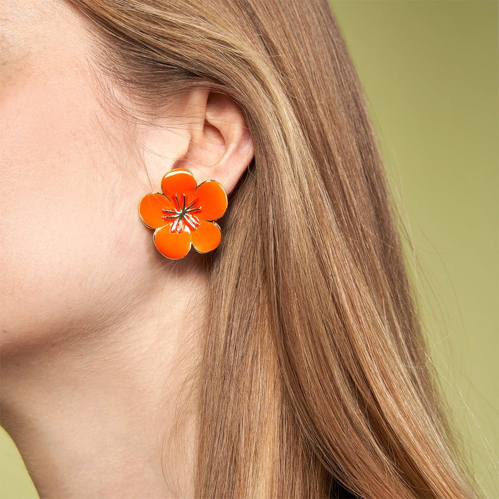 Pendientes Flor Capuchina