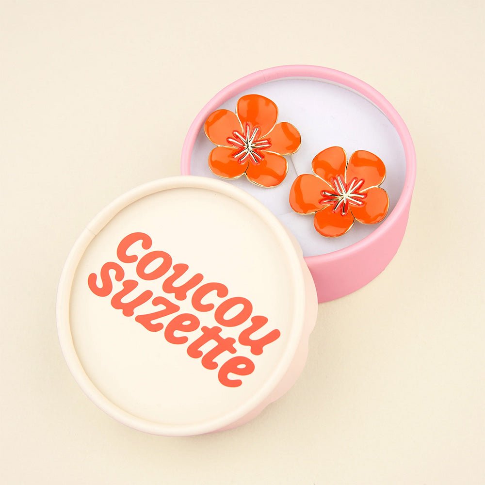 Pendientes Flor Capuchina