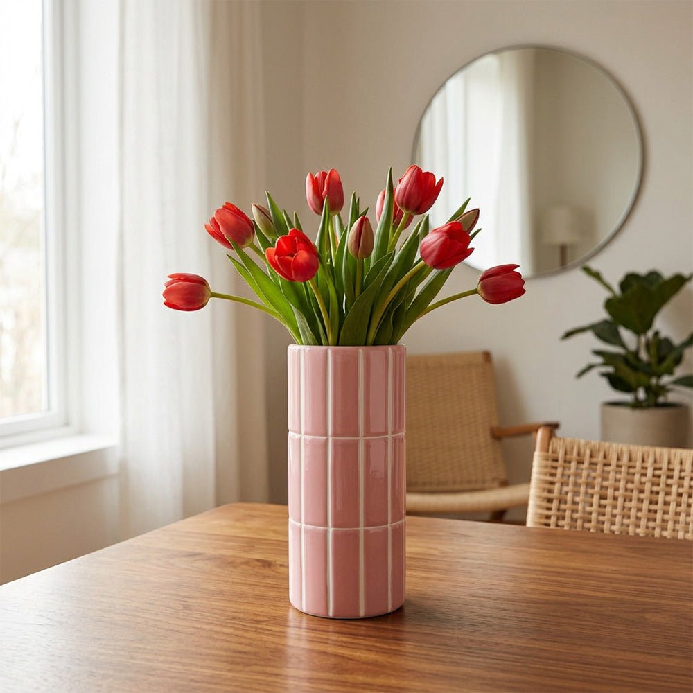 Jarrón Carrelage Rosa
